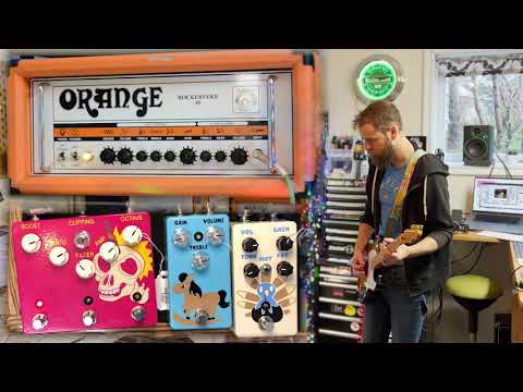 Orange Rockerverb 50 MKI - Fender Telecaster Collector's 1998 AVRI '55 Demo