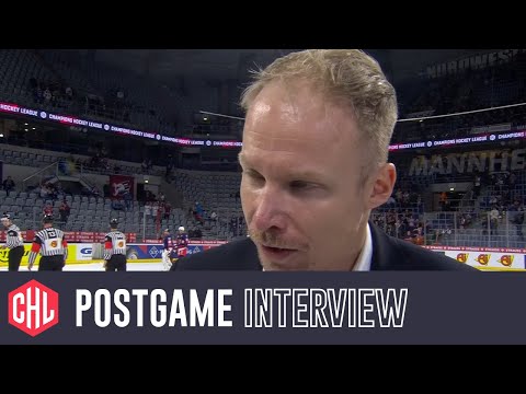 Postgame interviews: Adler Mannheim - Rapperswil-Jona Lakers