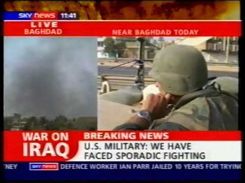 The Thunder Run, US 3rd Infantry Division's Drive to Baghdad ,5th April 2003