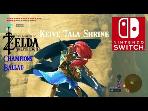 The Legend of Zelda  BOTW Champions' Ballad Keive Tala Shrine