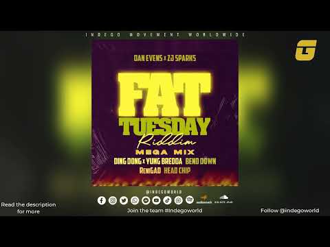 Fat Tuesday Riddim Mega Mix - Yung Bredda | Ding Dong | Renigad | 2024 Soca | Trinidad