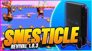 SNESTicle Revival 1.0.3 - Nova versão do melhor emulador de SNES para PS2! Diversas melhorias!
