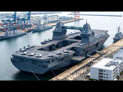 Japan's Billions $ Aircraft Carrier Is Ready To SHOCK The World!
