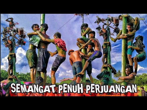 LOMBA PANJAT PINANG PALING SERU DI INDONESIA