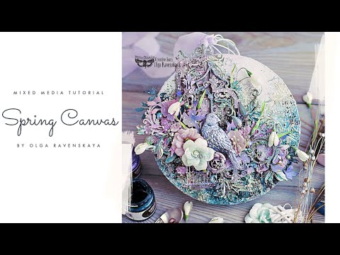 Spring Canvas by Olga Ravenskaya