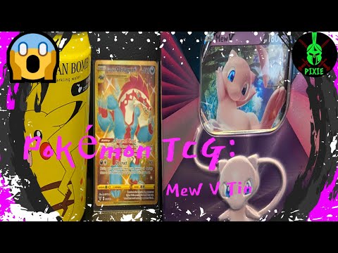 Pokémon TCG: Mew V Tin