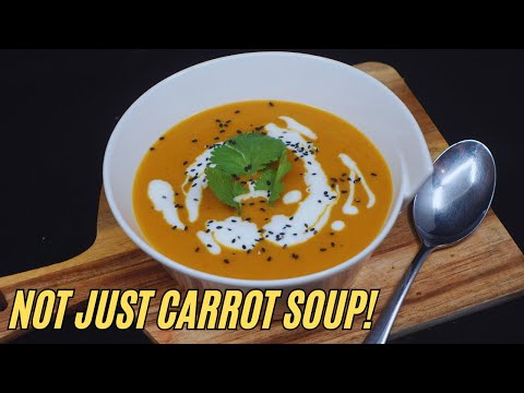 Moroccan Carrot Soup π₯π₯ β So Creamy, So Spiced, So Good!