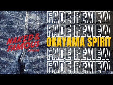 Raw Denim Fade Review - Okayama Spirit - 16oz Slubby Japanese Selvedge Denim Unknown Amount Of Wear