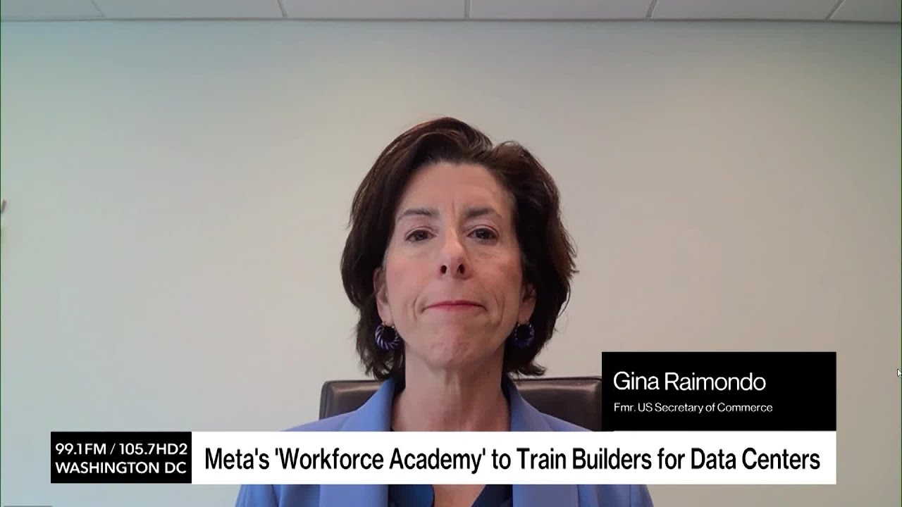 'We Have To Prepare' for the AI Transition Says Gina Raimondo - Bloomberg Podcast