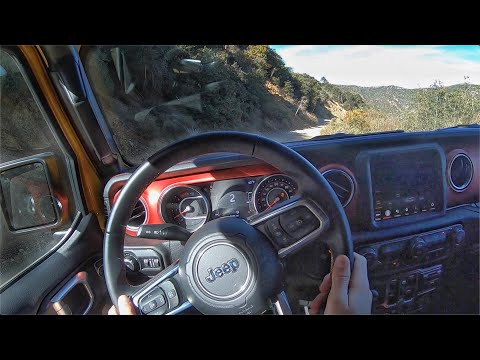 2020 Jeep Wrangler Rubicon EcoDiesel POV Test Drive (Off-Road)