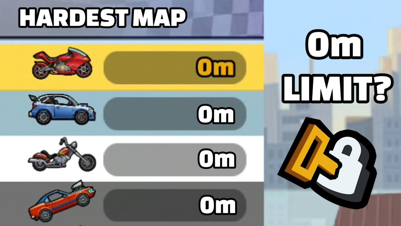WORLDS HARDEST MAP 😵 COMMUNITY SHOWCASE  | Hill Climb Racing 2