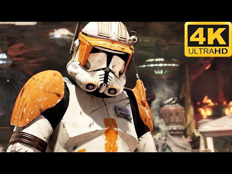 BATTLE OF GEONOSIS: Clone Troopers vs CIS Battle Droids - Star Wars Battlefront 2 (PS5, 4K, HDR)