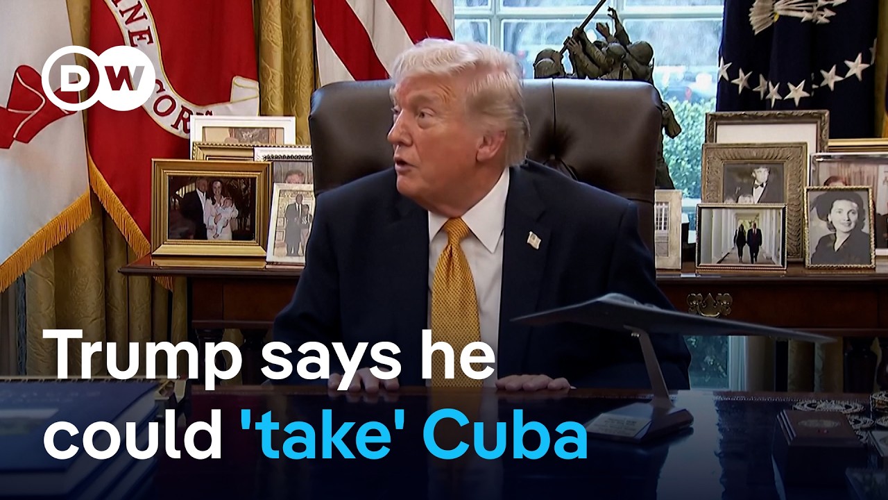 Trump on Cuba: "I think I could do anything I want with it" | DW News