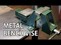 How To Make Metal Bench Vise DIY TOOL