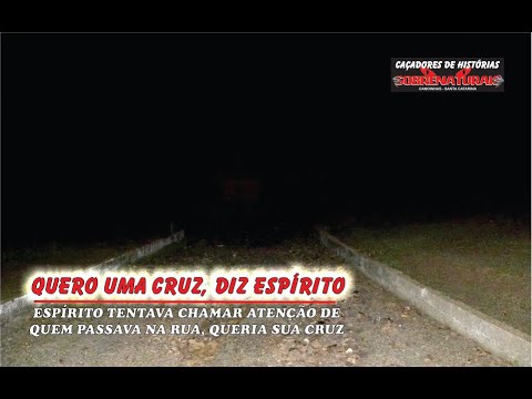 Espírito que assombrava as pessoas, só queria sua cruz de volta. #cacadoresdehistoriassobrenaturais