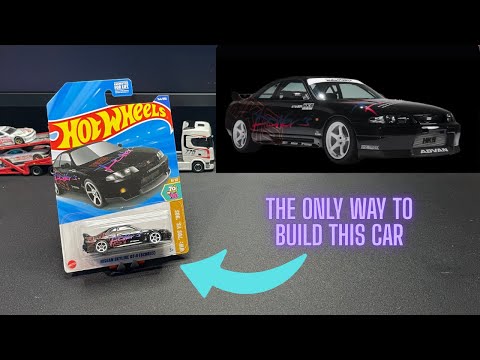Modding a Legendary HKS Nissan Skyline Hot Wheel
