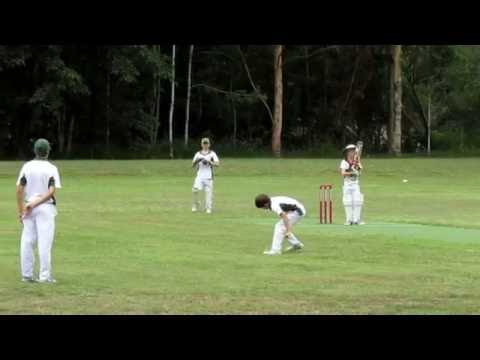 9 year old fast bowler bowling over 75 kmh in under 10 cricket