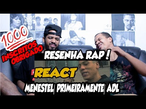 RESENHA RAP! - Menestrel | PrimeiraMente | ADL - NÃO CUSTA NADA SONHAR prod. Dj Caique