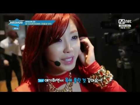 [HD] 140612 Jun-Hyoseong Backstage CUT @M! Countdown