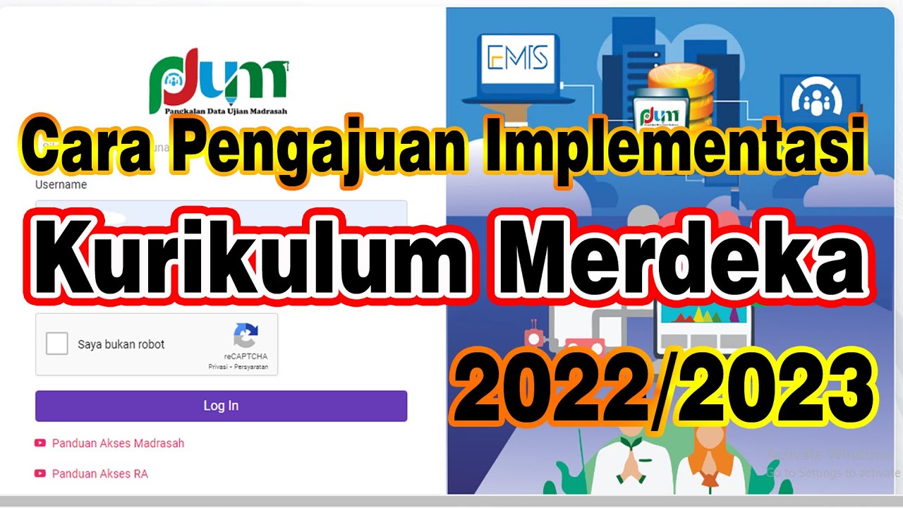 Cara Pengajuan Implementasi Kurikulum Merdeka 2022/2023