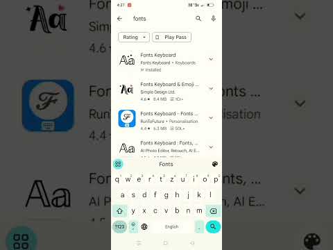 Fonts ke liye konsa keyboard best hai?#trending #top #viral #best #font #keyboard