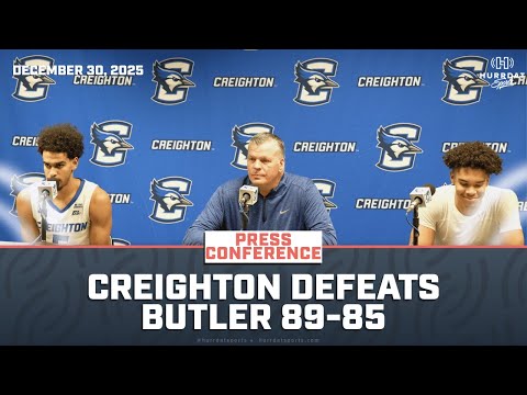Creighton Basketball Remains Undefeated in the Big East | Creighton Postgame Press Conference