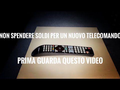 Cleaning a TV remote control with buttons that don't respond to their functions.