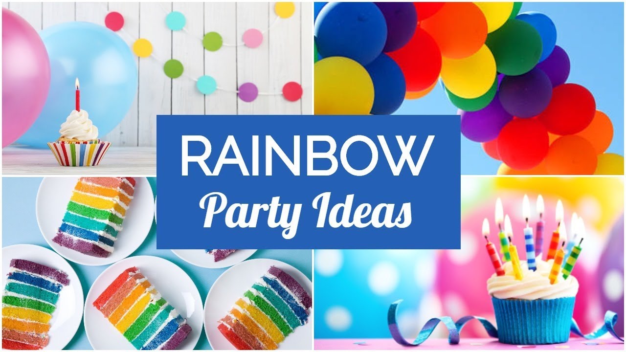 Best Rainbow Party Ideas & Supplies!