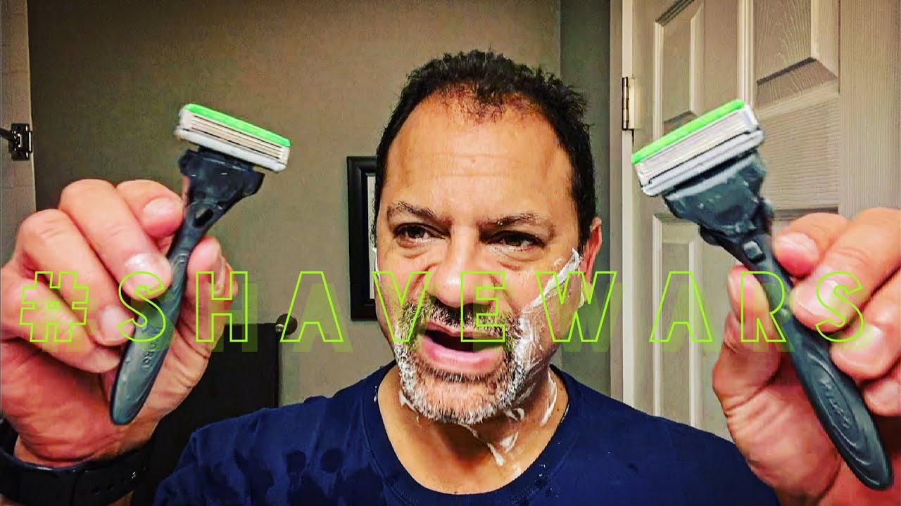 Schick HYDRO Skin Comfort — What’s better 3 blades or 5 — average guy tested #APPROVED #ShaveWars