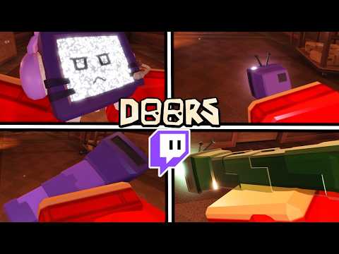 DOORS: Twitch Skins Showcase [1st Wave] (FREE SKINS) | Roblox