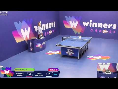 WINners CUP table 2  05.10 Lushchik Andrei - Syksa Aleksandr  16:30
