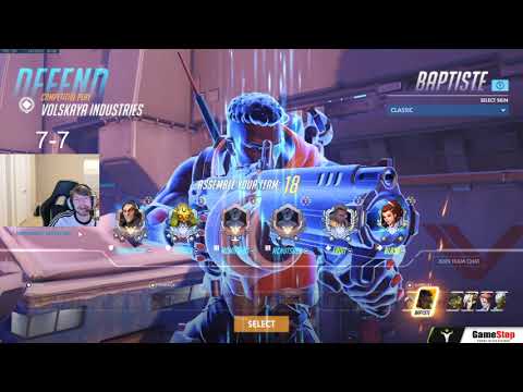 DANTEH PRO BAPTISTE GAMEPLAY! [ OVERWATCH SEASON 22 TOP 500 ] - YouTube