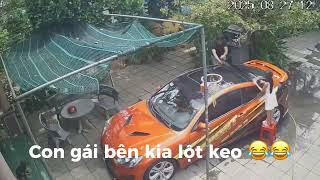 Một pha dán film cách nhiệt đi vào lòng đất 😂😂😂#vairalvideo #haihuoc