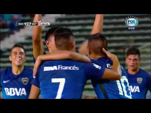 Gol de Bou (2-0) / Boca Juniors 2-0 Estudiantes (LP) - Torneo de Verano 2017