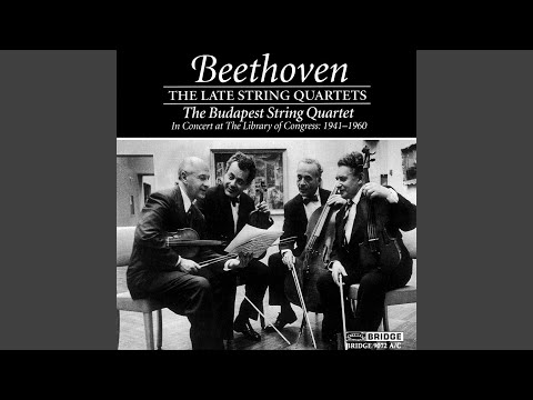 Video thumbnail for String Quartet No. 13: in B-Flat Major, Opus 130: V. Cavatina