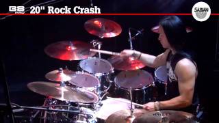 Video thumbnail for SABIAN 20" B8 Pro Rock Crash by SABIAN Cymbals