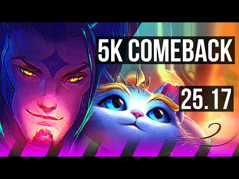 RAKAN & Varus vs YUUMI & Jhin (SUP) | Comeback, 5/3/20 | KR Master | 25.17