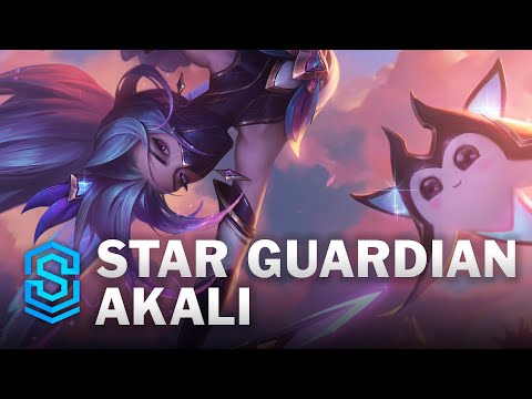 Star Guardian Akali Skin Spotlight - League of Legends