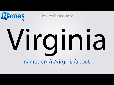 How to Pronounce Virginia