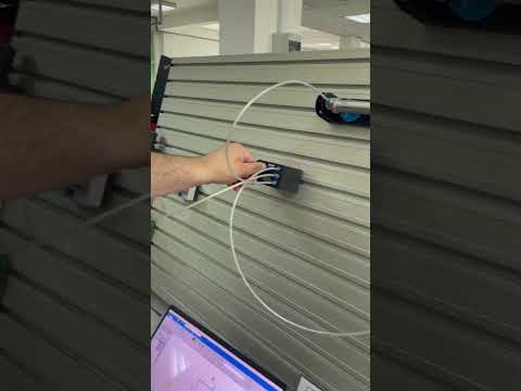 Design and build a simple pneumatic circuit for double acting cylinder