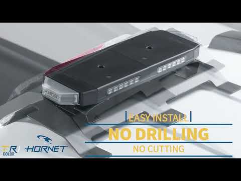 Best-in-class roof-top STROBE light yet! Putco Tri-clor Hornet #strobelights