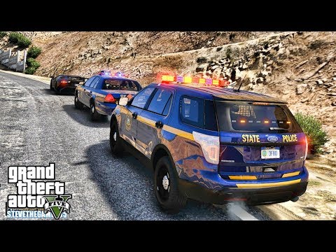 GTA 5 MODS LSPDFR 0.4.1 - NYSP EXPLORER PATROL!!! (GTA 5 REAL LIFE PC MOD)