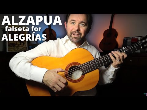 Alzapua Technique for Alegrías (Lesson #1) |Beginner Flamenco Guitar Lesson