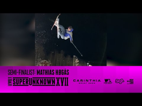 SuperUnknown XVII Semi-Finalist: Mathias Høgås