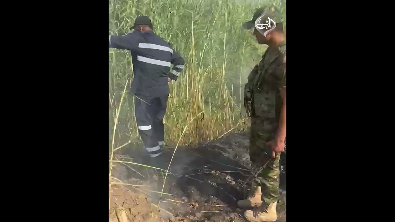 فيديو | سقوط مسيرة محلية الصنع وانفجارها في قضاء الكرمة بمحافظة الأنبار دون اي أضرار