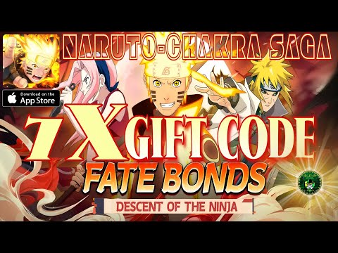 Naruto-Chakra Saga 7X Redeem Code 🎁 All Active Gift Codes Strategic turn-based RPG mobile game - iOS