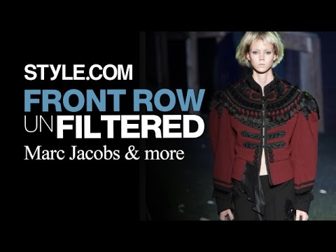 Marc Jacobs, Calvin Klein and More - Front Row Unfiltered NYFW Spring 2014 -Style.com