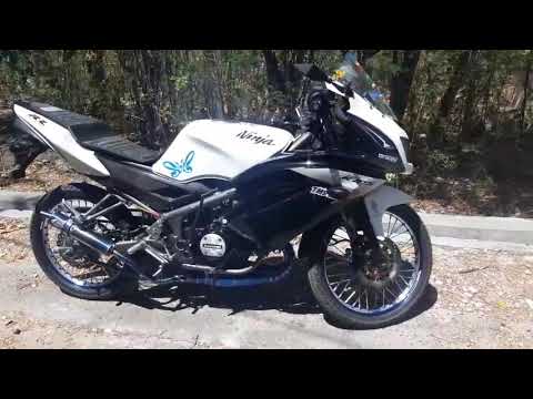 Kawasaki Ninja150RR tahun 2015 modifikasi standart cocok untuk harian