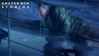 NO WAY OUT (1987) | Tom Saves His Crewmate From Falling Overboard | MGM