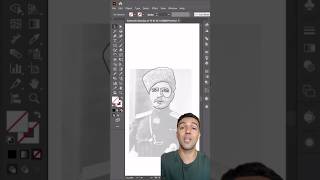 Como criar símbolos para logotipo / identidade visual com rosto de uma pessoa no Adobe Illustrator